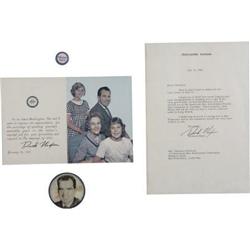 Richard Nixon Typed Letter Signed