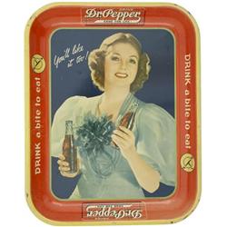 Dr. Pepper Serving Tray