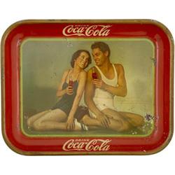 Drink Coca-Cola Original Johnny Weissmuller Tray