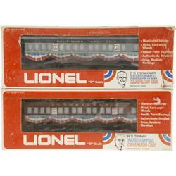 Lionel Presidential Campaign Cars: Truman & Ike.
