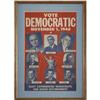 Image 1 : 1948 Democratic Campaign Poster.
