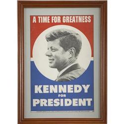 1960 John F. Kennedy Poster