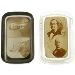 Bryan & McKinley Campaign Paperweights