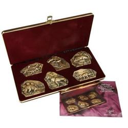 Set of Six Medals, "The Fossil Collection"