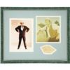 Image 1 : Dan Blocker Autograph Cut with Photos, Framed