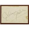 Image 2 : Clark Gable Autograph Cut, Matted with Photo