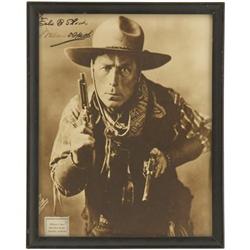 William S. Hart Signed Photo