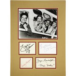 Honeymooners Cast Autographs Display