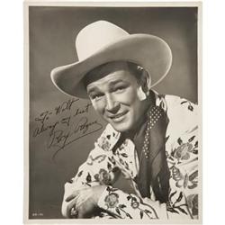Roy Rogers Signed Photograph