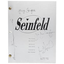 Seinfeld Cast Signed Final Episode Script