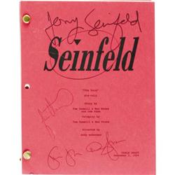 Seinfeld Cast Signed Episode Script