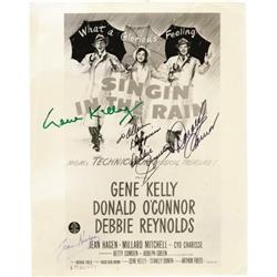 Singin' In the Rain Cast Signed Photo