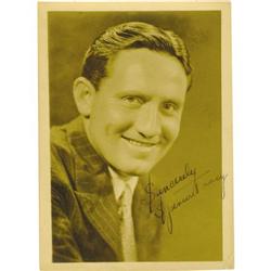 Spencer Tracy Autographed Picture