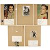 Image 2 : Celebrity Autographs Including Charlton Heston