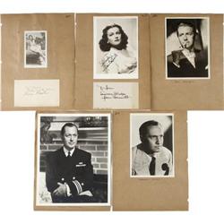 Vintage Autographs Including Fredric March