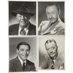 Four Vintage Autographed Photos