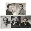 Image 1 : Five Autographed Photos Induding Roy Barcroft