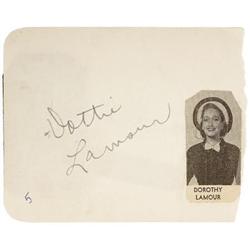 Hollywood Stars Large Autograph Selection