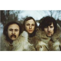 Crosby, Stills, and Nasg Framed Vintage Photo