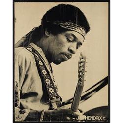 Jimi Hendrix Vintage Promo Poster