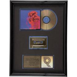 Hot Tuna Signed "Hot Tuina" RIAA Gold CD Award
