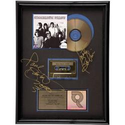 Jefferson Airplane Signed RIAA Award