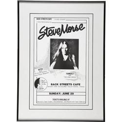 Steve Morse Signed Concert Poster