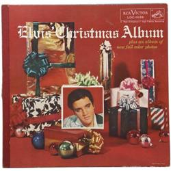 Elvis' Christmas Album Mono LP RCA 1035 (1957)