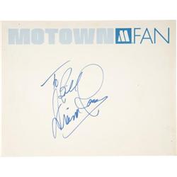 Diana Ross Signature on Motown Stationary