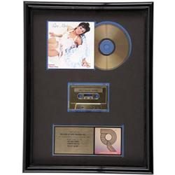 Roxy Music "Roxy Music" RIAA Gold CD Award