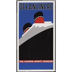 Oceanliners Poster (Cooper-Hewitt Museum, 1980).