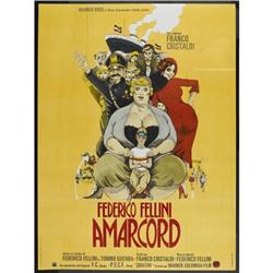Amarcord (New World, 1974). French Grande (47" X
