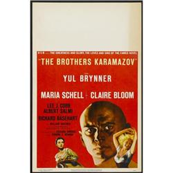 The Brothers Karamazov (MGM, 1958). Window Card