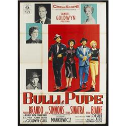 Guys and Dolls (MGM, 1955). Italian 4 - Folio