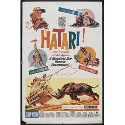Hatari! (Paramount, 1962). One Sheet (27" X