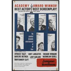 Judgment at Nuremberg (United Artists, 1961).