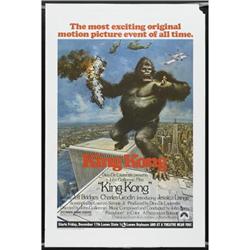 King Kong (Paramount, 1976). New York One Sheet