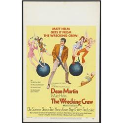 The Wrecking Crew (Columbia, 1969). Window Card