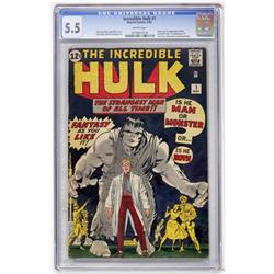 The Incredible Hulk #1 (Marvel, 1962) CGC FN-