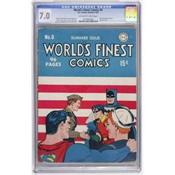 World's Finest Comics #6 (DC, 1942) CGC FN/VF
