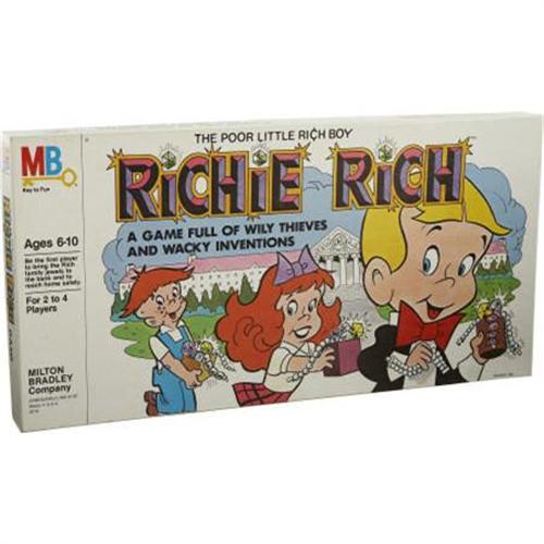 Richie Rich Board Game (Milton Bradley, 1982