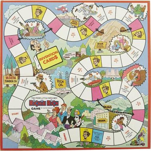 Richie Rich Board Game (Milton Bradley, 1982