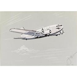 JAFFEE (American 20th Century) Boeing 303, origi