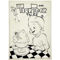 Tick Tock Tales #6 Cover Original Art (ME,