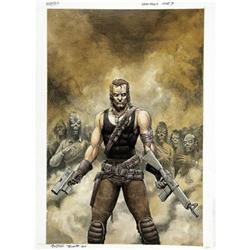Tim Truman - Dead Folks #3 Cover Original Art