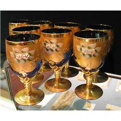 Murano enameled stems