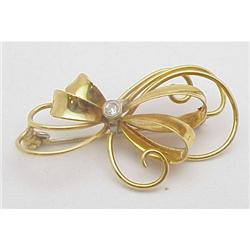 Vintage Bow Pin