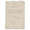 Image 1 : James Buchanan Circular Letter Signed