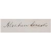 Image 3 : Abraham Lincoln Document Signed as President