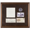 Image 1 : Warren G. Harding Typed Letter Signed as President and Signed Check